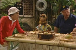 ALF with Gilligan and Skipper