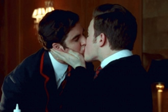 Glee Kurt Blaine kiss ratings