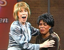 Mary Tyler Moore and Oprah