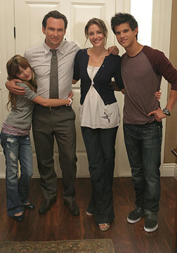 Christian Slater, Madchen Amick, Taylor Lautner, Bella Thorne