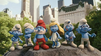 The Smurfs movie