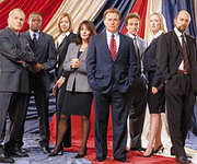 Part of The West Wing cast