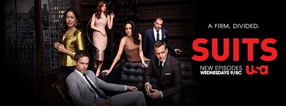 Suits TV show on USA season four ratings
