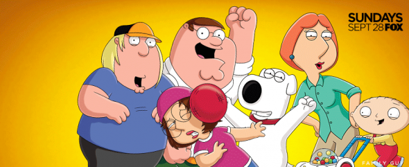 Family Guy TV show on FOX ratings