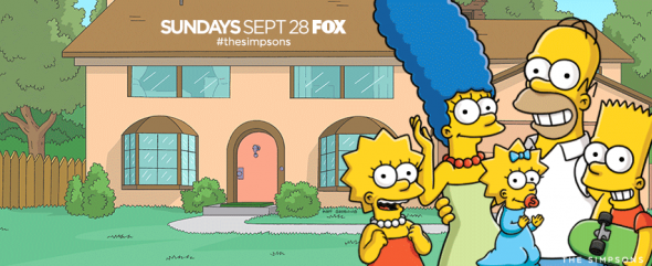 The Simpsons TV show on FOX ratings