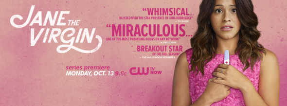 Jane the Virgin TV show on CW ratings: cancel or renew?