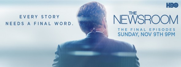 The Newsroom TV show on HBO: ratings