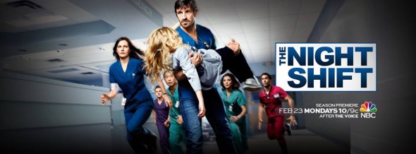 The Night Shift TV show on NBC: ratings (cancel or renew for season 3?)