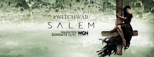 Salem Witch War (season 2) TV show on WGN America: ratings (cancel or renew?)