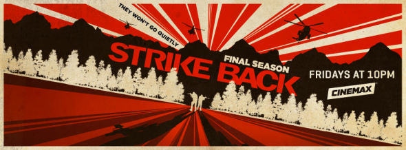 Strike Back TV show on Cinemax: ratings (ending)