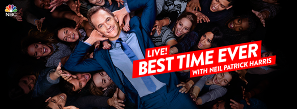 Best Time Ever with Neil Patrick Harris TV show on NBC: ratings (cancel or renew?)