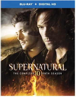 Supernatural TV show on CW: season 10 on Blu-ray