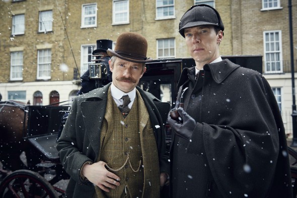 Sherlock TV show on BBC One and PBS; Sherlock: The Abominable Bride, Victorian special episode