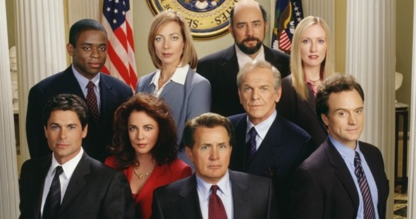 The West Wing TV show on NBC: reunion.