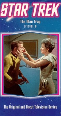 Star Trek TV series on NBC, first broadcast episode, "The Man Trap," by William Clayton Johnson