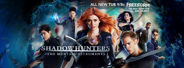Shadowhunters TV show on Freeform : ratings (cancel or renew?)