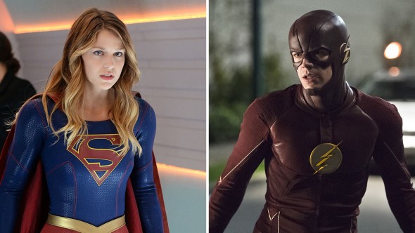 Supergirl The Flash TV show crossover