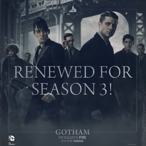Gotham TV show on FOX: season 3