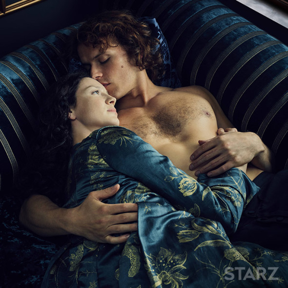 Outlander TV show on Starz: season 2 early premiere (canceled or renewed?)