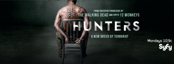 Hunters TV show on Syfy: ratings (cancel or renew?)