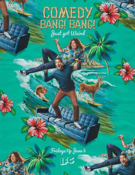 Comedy Bang! Bang! TV show on IFC: season 5, no season 6 (canceled or renewed?).