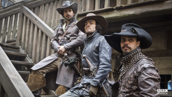 The Musketeers TV show on BBC