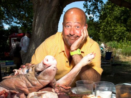 Bizarre Foods TV show on Travel Channel