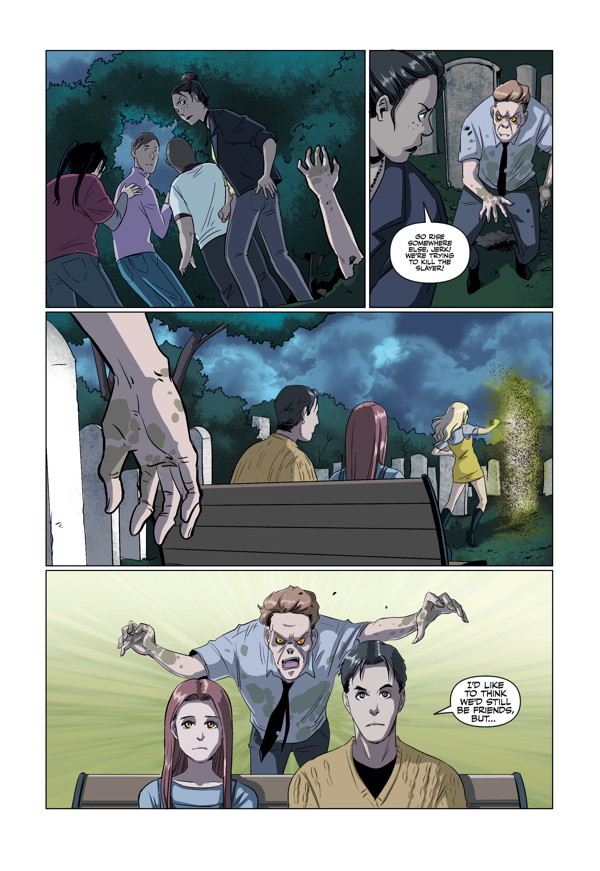 Buffy the Vampire Slayer TV show. Buffy: the High School Years comics; Freaks & Geeks Trade Paperback.