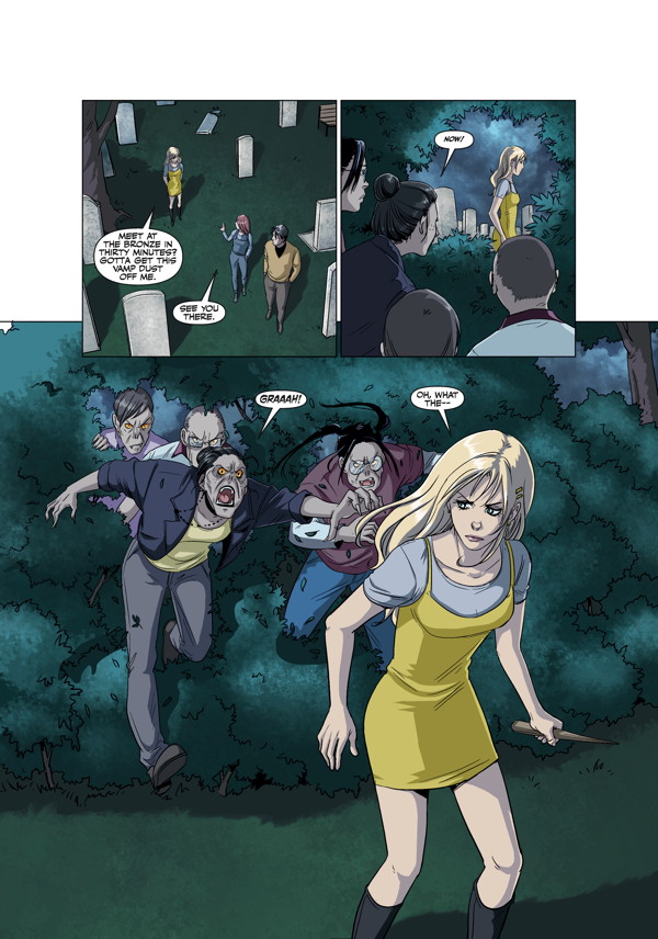 Buffy the Vampire Slayer TV show. Buffy: the High School Years comics; Freaks & Geeks Trade Paperback.