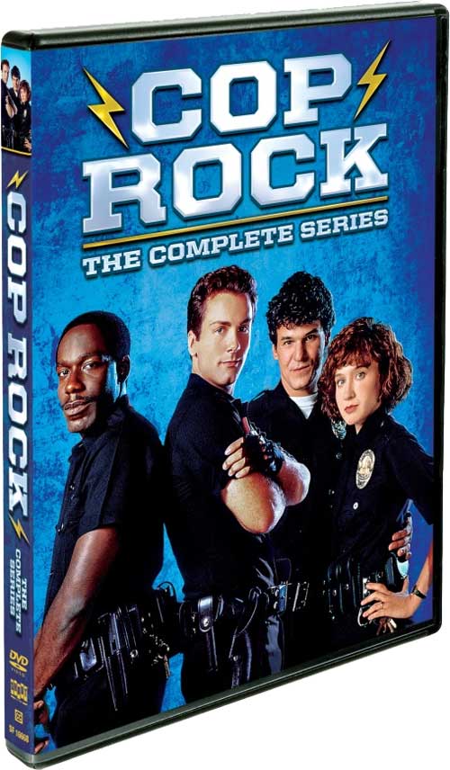 Cop Rock TV show on ABC. Cop Rock: The Complete Series on DVD from Shout! Factory.