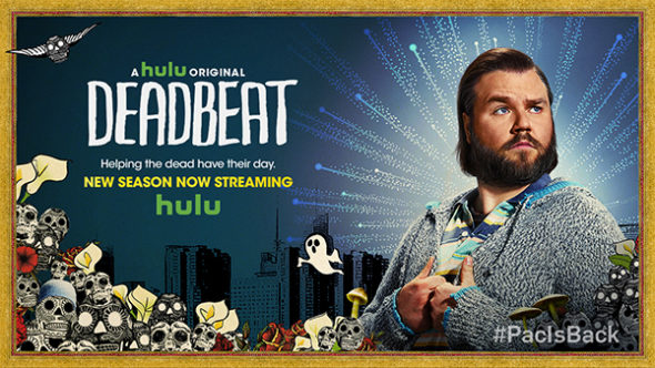 Deadbeat TV show on Hulu: canceled, no season 4.