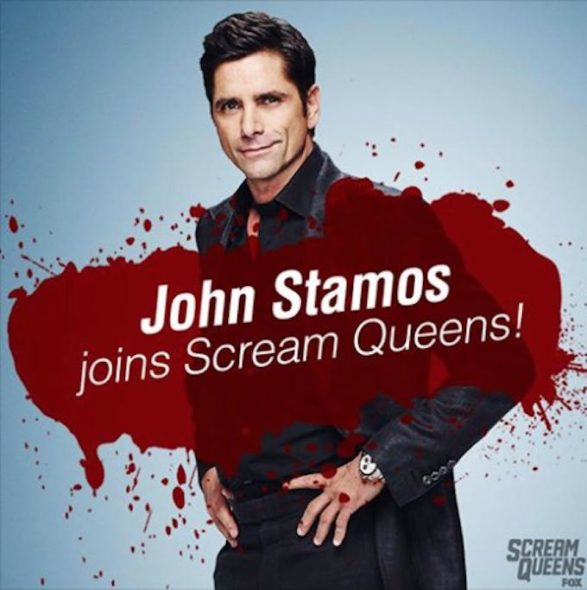 Scream Queens TV show on FOX: John Stamos joins second season cast of Scream Queens.