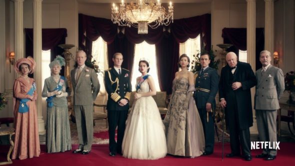 The Crown TV show on Netflix (canceled or renewed?).