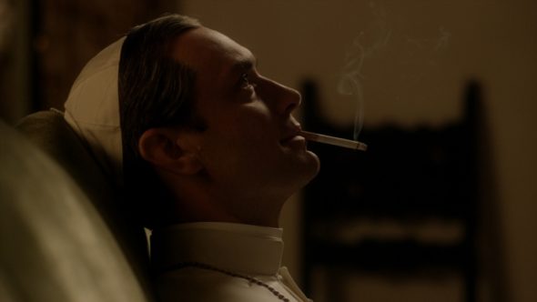 The Young Pope TV show on HBO and Sky: season 1 (canceled or renewed?).