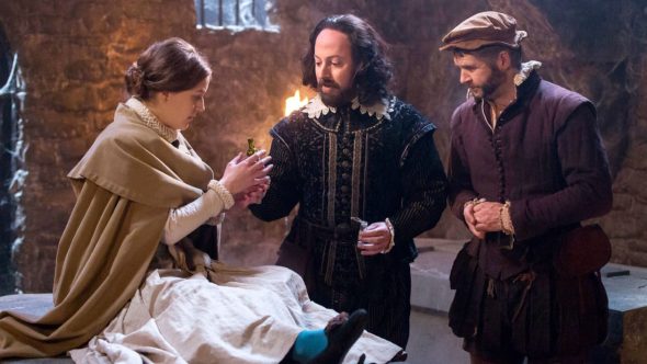 Upstart Crow TV series on BBC Two season two renewal commissioned.