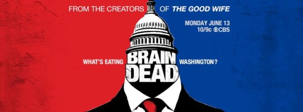 BrainDead TV show on CBS: ratings (cancel or renew?)