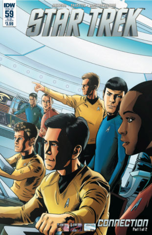 Star Trek TV show 50th anniversary IDW comic