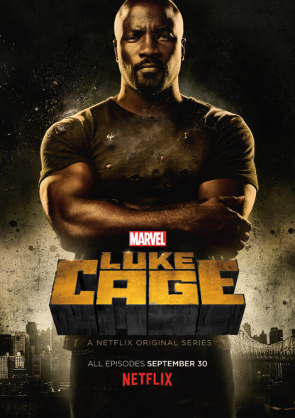 Marvel's Luke Cage TV show on Netflix: season 1 poster (canceled or renewed?).