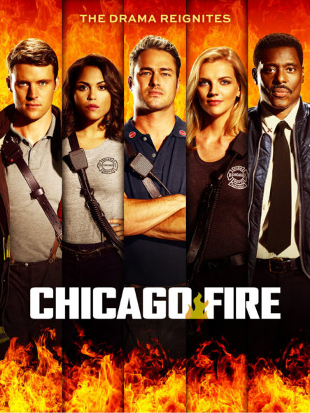 Chicago Fire TV show on NBC: season 5 key art (canceled or renewed?).