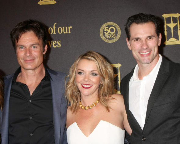 Christie Clark, Austin Peck return to Days of Our Lives TV show on NBC (canceled or renewed?).
