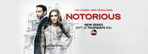 Notorious TV show on ABC: ratings (cancel or season two?)