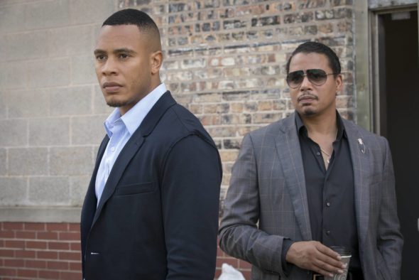 EMPIRE: Pictured L-R: Trai Byers and Terrence Howard in the "Cupid Kills" episode of EMPIRE airing Wednesday, Oct. 12 (9:00-10:00 PM ET/PT) on FOX. ©2016 Fox Broadcasting Co. CR: Chuck Hodes/FOX