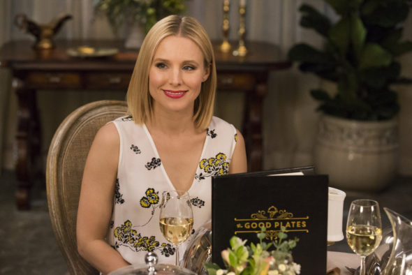 THE GOOD PLACE -- "Jason Mendoza" Episode 104 -- Pictured: Kristen Bell as Eleanor -- (Photo by: Justin Lubin/NBC)