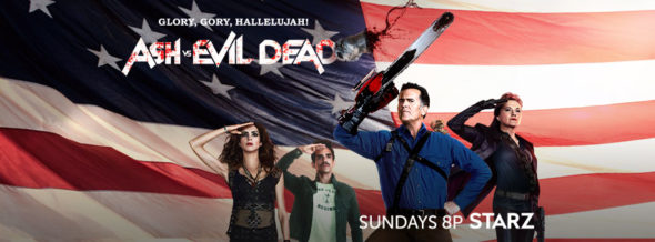 Ash Vs Evil Dead TV show on Starz: ratings (cancel or season 3?)