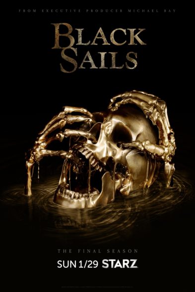 Black Sails TV show on Starz: season 4 (canceled or renewed?)