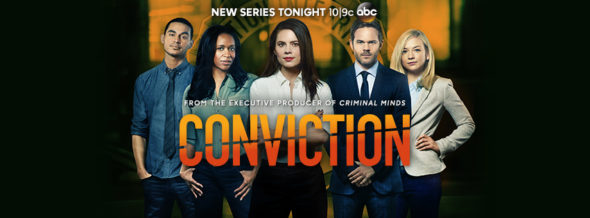 Conviction TV show on ABC: ratings (cancel or season 2?)