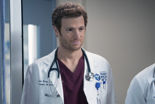 CHICAGO MED -- "Free Will" Episode 208 -- Pictured: Nick Gehlfuss as Will Halstead -- (Photo by: Elizabeth Sisson/NBC)