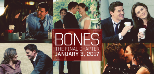 Bones TV show on FOX: canceled, no season 13. Bones TV show on FOX: season 12 (canceled or renewed?)