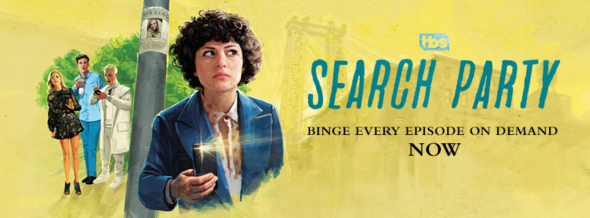 Search Party TV show on TBS: ratings (cancel or season 2?)