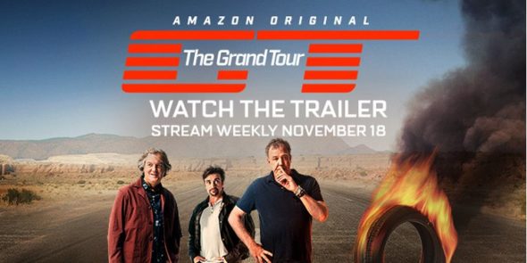 The Grand Tour TV show on Amazon Prime: season 1 (canceled or renewed?) The Grand Tour TV series ratings Amazon.